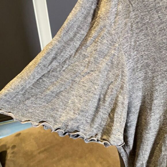 Women’s Soft Sleep Dress Gray with Button Front Size XXL NWT - Picture 4 of 7